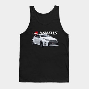 GR YARIS WHITE WRC Tank Top